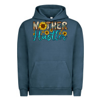 Pigment Midnight Navy mother hustler Urban Hoodie - OliviaCreatesArt