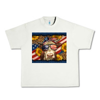 Western 4th Of July Cow Urban Heavy Tee | Teevron