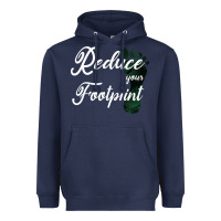 Climate Change Reduce Your Carbon Footprint Gift Heavyweight Hoodie | Teevron
