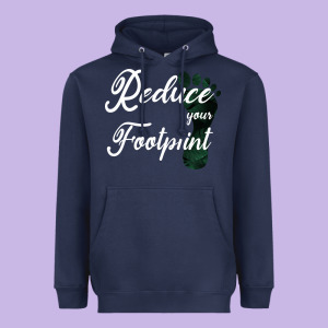 Climate Change Reduce Your Carbon Footprint Gift Heavyweight Hoodie Designed By Bettercallsaul