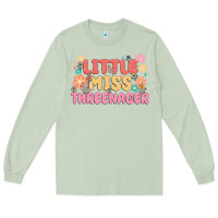 Matcha little miss threenager Long Sleeve Tee - MaliasSmallBusiness