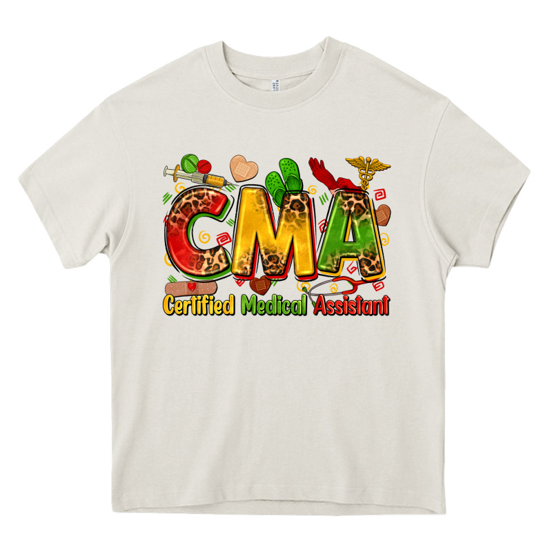 Certified Medical Assistant Juneteenth Heavy Core Tee by Zillion Design Studio | Teevron
