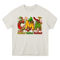 Cream Certified medical assistant juneteenth Heavy Core Tee - Zillion Design Studio
