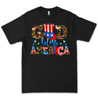 Black god bless america Premium Tee - AdoDesignShop