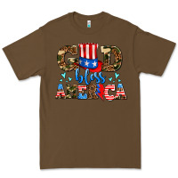 Cacao god bless america Premium Tee - AdoDesignShop