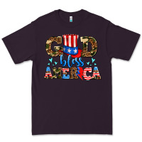 Plum god bless america Premium Tee - AdoDesignShop