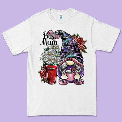 Best Mum Premium Tee Designed By Sublimationcraftshop