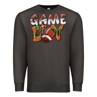 Smoke Game day leopard Football Premium Sweatshirt - NancyCooperArtShop