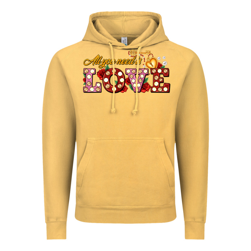 All You Need Is Love Vintage Hoodie by AdoDesignShop | Teevron