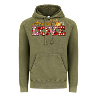 Vintage Olive all you need is love Vintage Hoodie - AdoDesignShop
