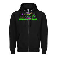 Black thick thighs and spooky vibes libbey glass Zipper Hoodie - BundleAndBundleShop