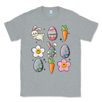 Heather Grey easter doodles Classic Tee - MaliasSmallBusiness