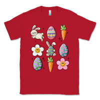 Red easter doodles Classic Tee - MaliasSmallBusiness