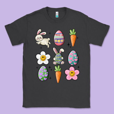 Easter Doodles Classic Tee Designed By Maliassmallbusiness