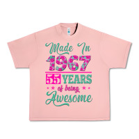 Salmon made in 1967, 55 years of being awesome Urban Heavy Tee - Jasminsmagicworld