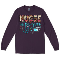 Plum nurse in progress Long Sleeve Tee - JahusDesignShop