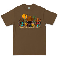 Cacao western gnomies Premium Tee - FaDigitalArtStudio