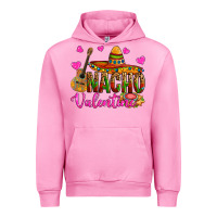 Fuchsia Pink nacho valentine Urban Hoodie - OliviaCreatesArt