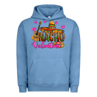 Pigment Pebble Blue nacho valentine Urban Hoodie - OliviaCreatesArt