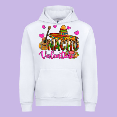 Nacho Valentine Urban Hoodie Designed By Oliviacreatesart