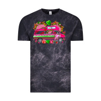 Cloud Black valentines day tacos truck Vintage Tee - NancyCooperArtShop