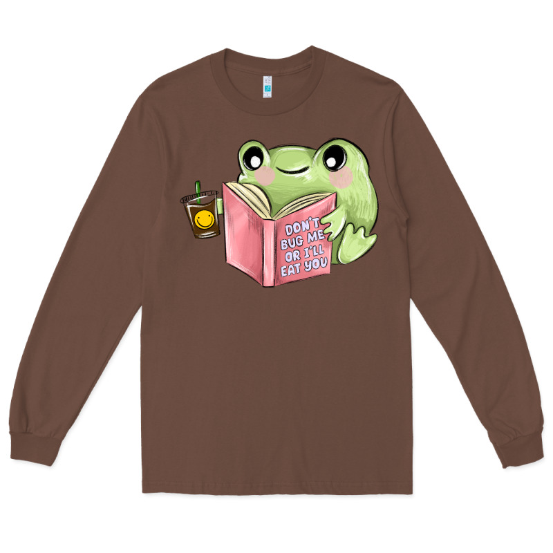 Dont Bug Me Or ı Will Eat You Long Sleeve Tee by MaliasSmallBusiness | Teevron