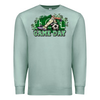 Seafoam Game day Soccer Premium Sweatshirt - NancyCooperArtShop