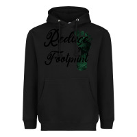 Black Climate Change Reduce Your Carbon Footprint Gift Heavyweight Hoodie - Bettercallsaul