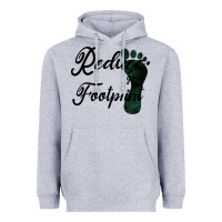 Heather Grey Climate Change Reduce Your Carbon Footprint Gift Heavyweight Hoodie - Bettercallsaul