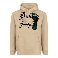 Climate Change Reduce Your Carbon Footprint Gift Heavyweight Hoodie | Teevron