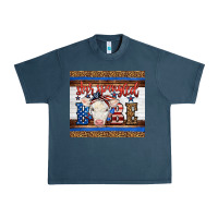 Midnight Navy Western Star Spangled Baby Cow Urban Heavy Tee - LillyAllenDesigns