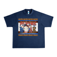 Navy Western Star Spangled Baby Cow Urban Heavy Tee - LillyAllenDesigns