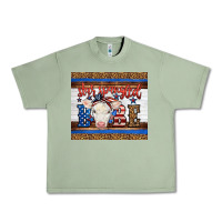 Oil Green Western Star Spangled Baby Cow Urban Heavy Tee - LillyAllenDesigns