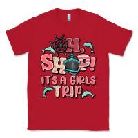 Red oh ship it's a girls trip Classic Tee - MaliasSmallBusiness
