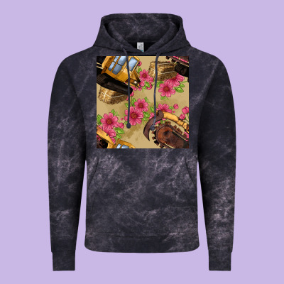 Trencher Chain Seamless Pattern Vintage Hoodie Designed By Bundleandbundleshop