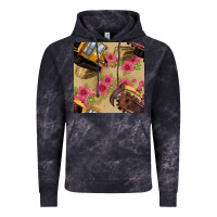 Cloud Black trencher chain seamless pattern Vintage Hoodie - BundleAndBundleShop