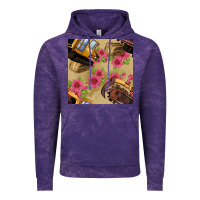 Cloud Purple trencher chain seamless pattern Vintage Hoodie - BundleAndBundleShop