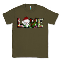 Army Green love christmas gnome Classic Tee - AdoDesignShop