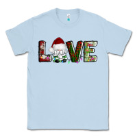 Dusty Blue love christmas gnome Classic Tee - AdoDesignShop
