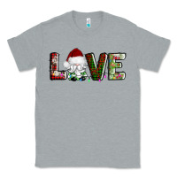Heather Grey love christmas gnome Classic Tee - AdoDesignShop