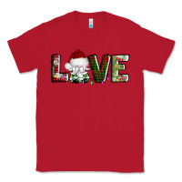 Red love christmas gnome Classic Tee - AdoDesignShop
