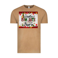 Vintage Camel santa's favorite nurse Vintage Tee - AdoDesignShop