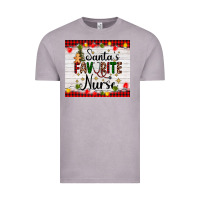 Vintage Zinc santa's favorite nurse Vintage Tee - AdoDesignShop