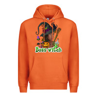 Carrot Boss witch afro Premium Hoodie - NancyCooperArtShop