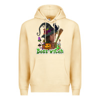 Pina Colada Boss witch afro Premium Hoodie - NancyCooperArtShop