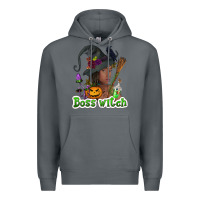 Rock Boss witch afro Premium Hoodie - NancyCooperArtShop