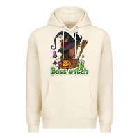 Tofu Boss witch afro Premium Hoodie - NancyCooperArtShop