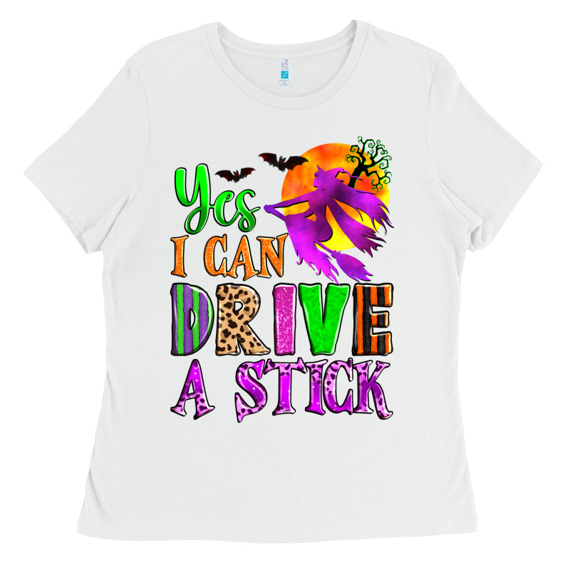 Yes I Can Drive A Stick Ladies Tee by Zillion Design Studio | Teevron
