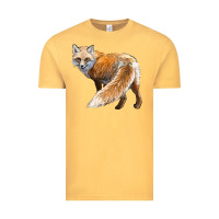 Vintage Mustard Red Fox Vintage Tee - LillyAllenDesigns