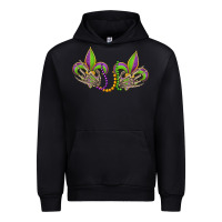 Black skeleton hands mardi gras Urban Hoodie - OliviaCreatesArt